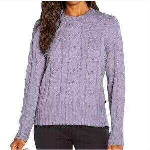 NWT Banana Republic Lavender Cable Knit Sweater
